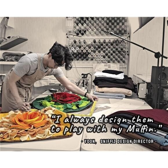 Snuffle Mat for Dogs-Enrichment Hide & Seek Treat Toys(Large Nosework Sniff Mat) - Picture 5 of 7